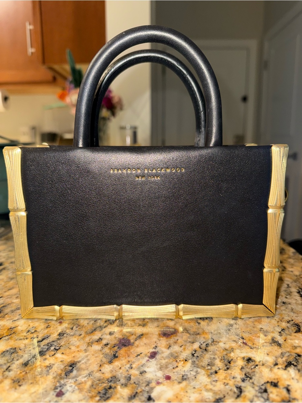 Brandon Blackwood Black Bamboo Tote